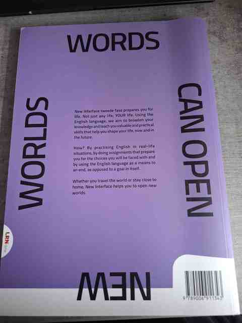 9789006911343-New-Interface-LRN-line-English-Leerboek-B2C1