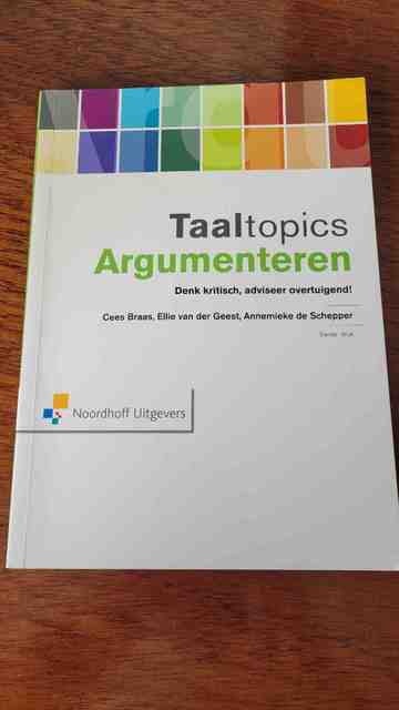 9789001809485-Taaltopics-argumenteren