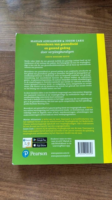 9789043040846-Bevorderen-van-gezondheid-en-gezond-gedrag-1e-herziene-editie-met-MyLab-NL-toegangscode