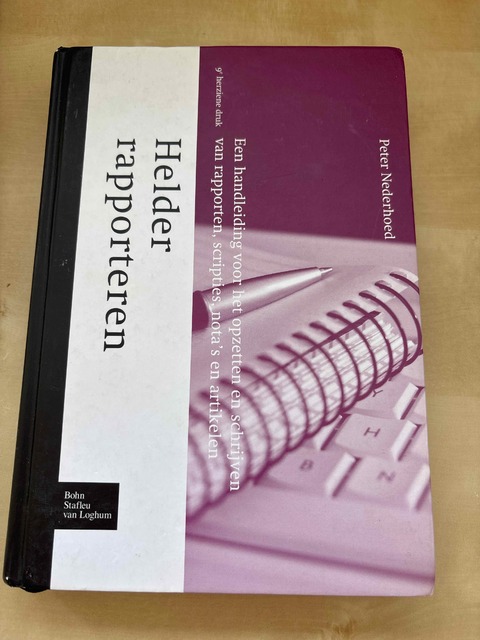 9789031351336-Helder-rapporteren