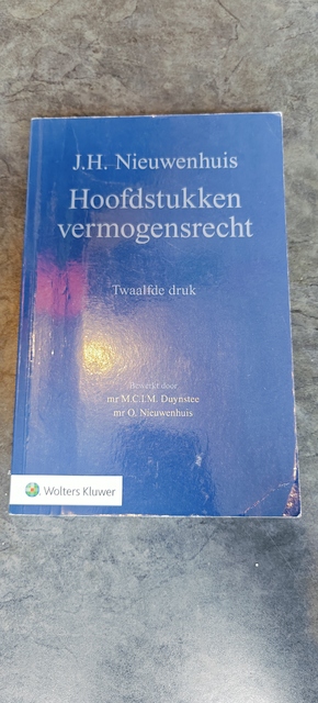 9789013140828-Hoofdstukken-vermogensrecht