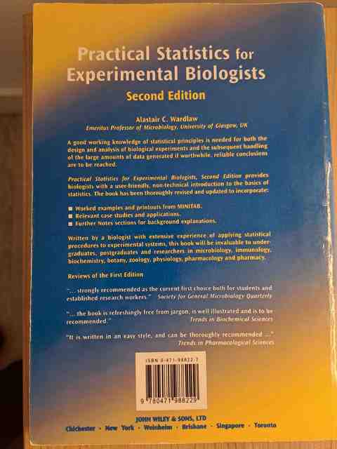 9780471988229-Practical-Statistics-For-Experimental-Biologists