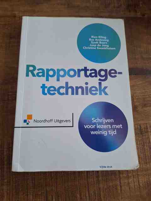 9789001841744-Rapportagetechniek