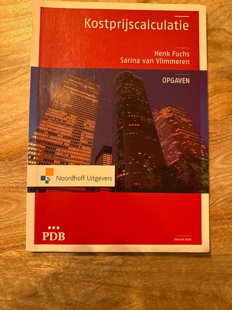 9789001816698-Kostprijscalculatie