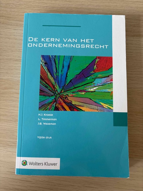 9789013151800-De-kern-van-het-ondernemingsrecht