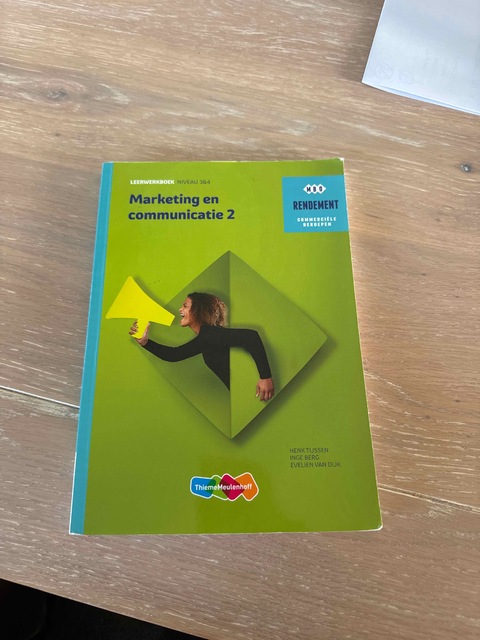9789006372281-Marketing-communicatie-Niveau-34-deel-2-Leerwerkboek