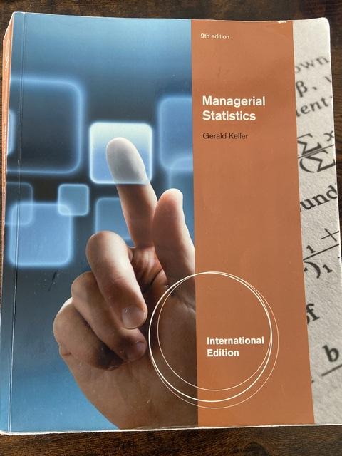 9781111534639-Managerial-Statistics-International-Edition-with-Online-Co