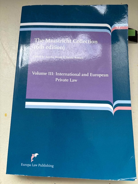 9789089522177-The-Maastricht-Collection-6th-edition-Volume-III