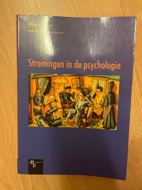 9789055741007-Stromingen-in-de-psychologie