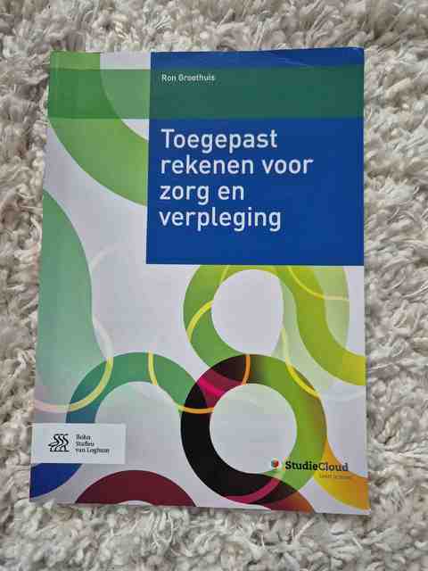 9789036815659-Toegepast-rekenen-voor-zorg-en-verpleging