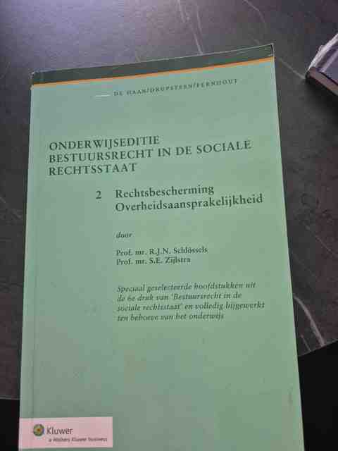 9789013117622-Onderwijseditie-bestuursrecht-in-de-sociale-rechtsstaat-2-Rechtsbescherming-overheidsaansprakelijkheid