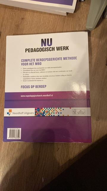 9789001836740-NU-Pedagogisch-Werk-pedagogisch-medewerker-kinderopvang-Profielboek