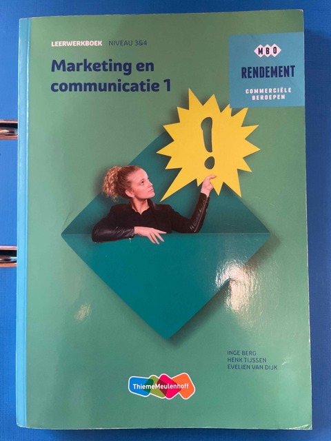 9789006372274-Marketing-communicatie-Niveau-34-Deel-1-Leerwerkboek
