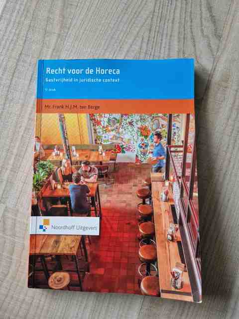 9789001881887-Recht-voor-de-Horeca