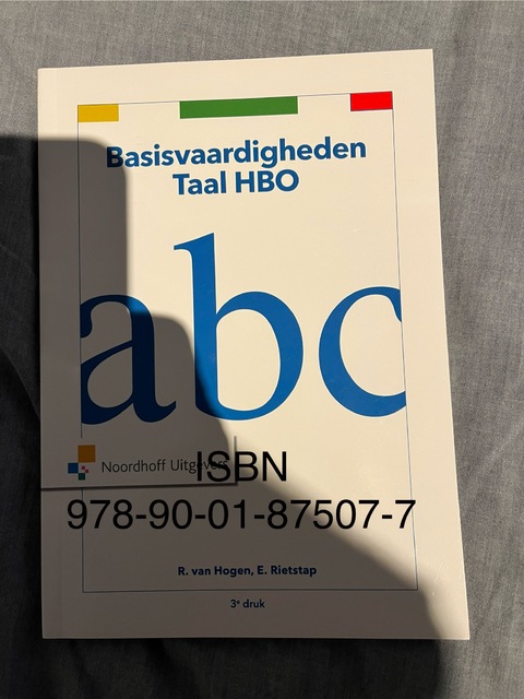 9789001875077-Basisvaardigheden-Taal-HBO