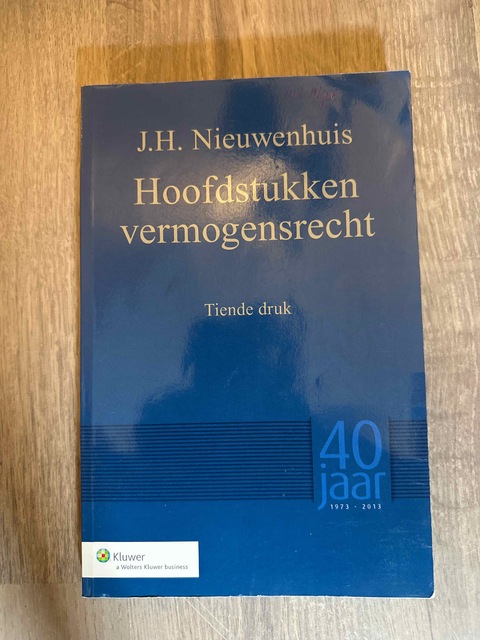 9789013111842-Hoofdstukken-vermogensrecht