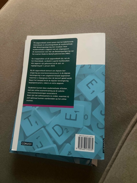 9789463174435-MBA-Belastingwetgeving-met-resultaat-20242025-Opgavenboek