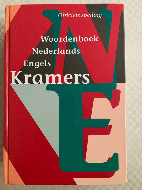 9789068822922-Nederlands-Engels-Kramers-handwoordenboek