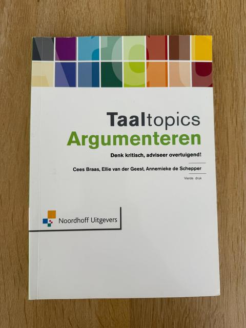 9789001809485-Taaltopics-argumenteren