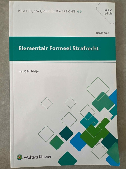 9789013167689-Elementair-formeel-strafrecht