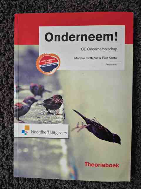 9789001823450-Onderneem-CE-Ondernemerschap-Theorieboek
