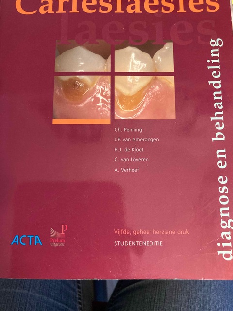 9789085620464-Carieslaesies-Studenteneditie