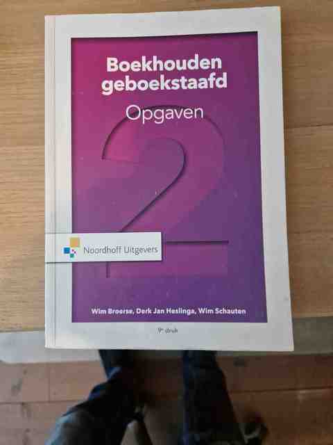 9789001889333-Boekhouden-geboekstaafd-2-opgaven