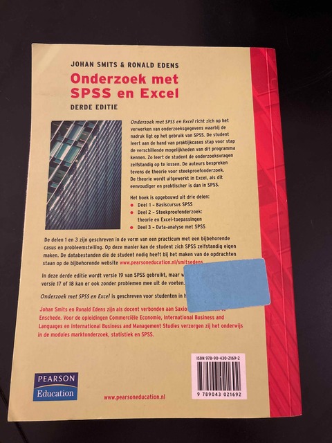 9789043021692-Onderzoek-met-SPSS-en-Excel
