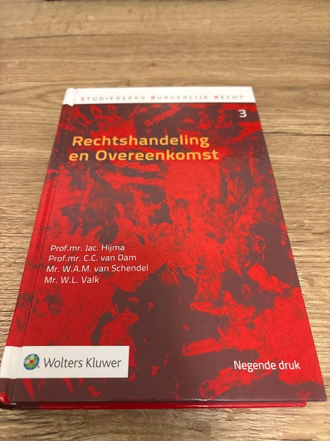 9789013151732-Rechtshandeling-en-Overeenkomst