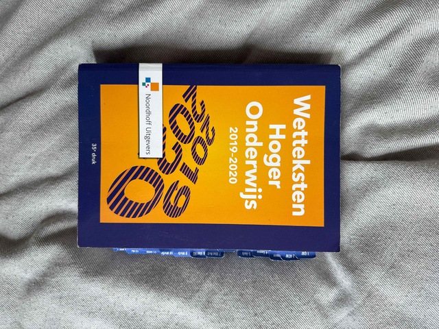 9789001899820-Wetteksten-hoger-onderwijs-2019-2020