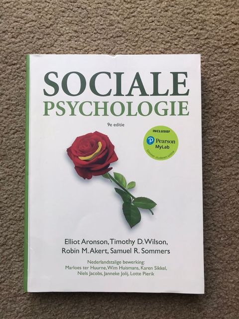 9789043035361-Sociale-psychologie