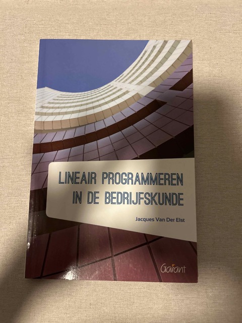 9789044133813-Lineair-programmeren-in-de-bedrijfskunde