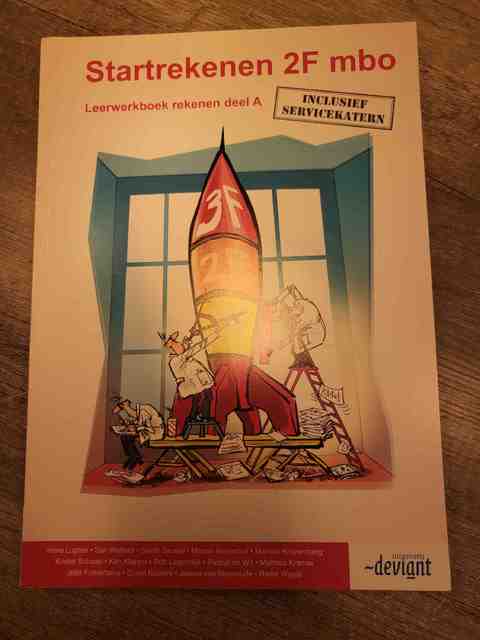 9789491699894-Startrekenen-2F-mbo-Leerwerkboek-rekenen-deel-A