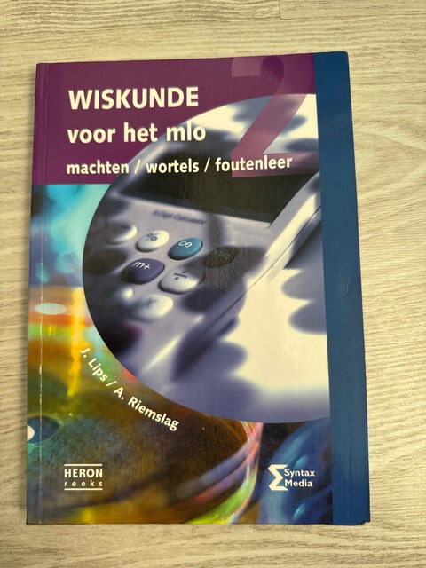 9789077423899-Wiskunde-voor-het-MLO-Deel-2