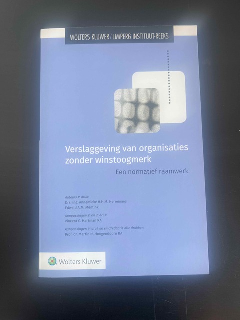 9789013131642-Verslaggeving-van-organisaties-zonder-winstoogmerk