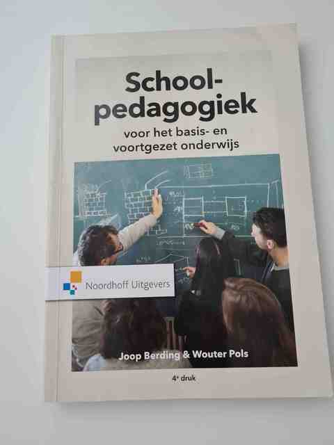 9789001827892-Schoolpedagogiek