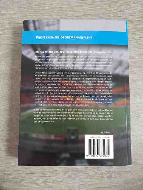 9789077072905-Management-van-sportaccommodaties-en-evenementen