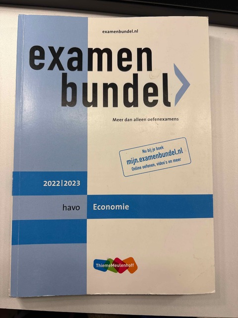 9789006639803-Examenbundel-havo-Economie-20222023