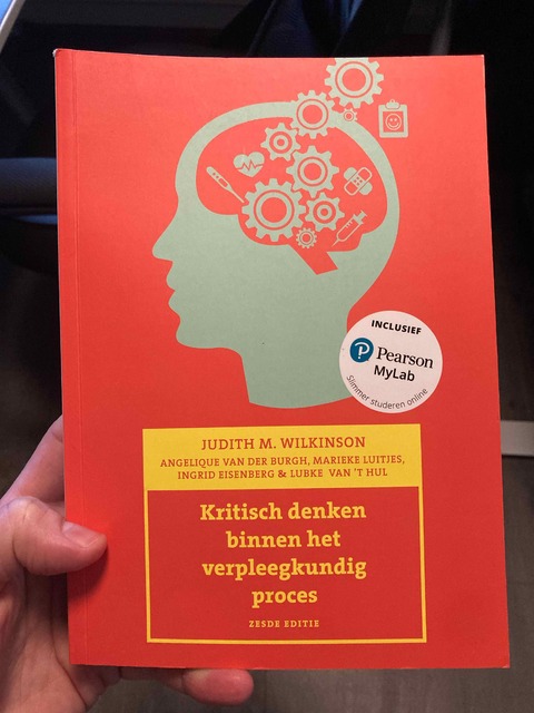 9789043037105-Kritisch-denken-binnen-het-verpleegkundig-proces-6e-editie-met-MyLab-NL-toegangscode