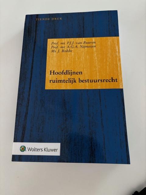 9789013140101-Hoofdlijnen-ruimtelijk-bestuursrecht