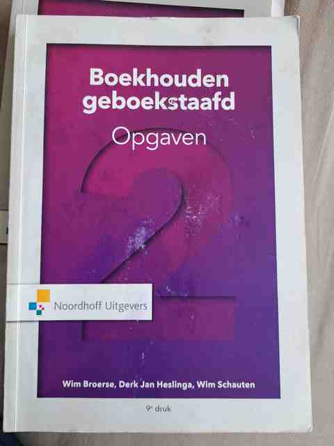 9789001889333-Boekhouden-geboekstaafd-2-opgaven