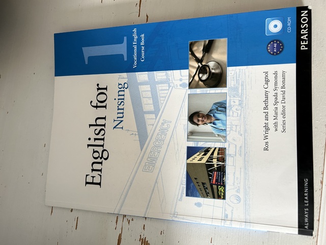 9781408269930-English-for-Nursing-Level-1-Coursebook-and-CD-ROM-Pack