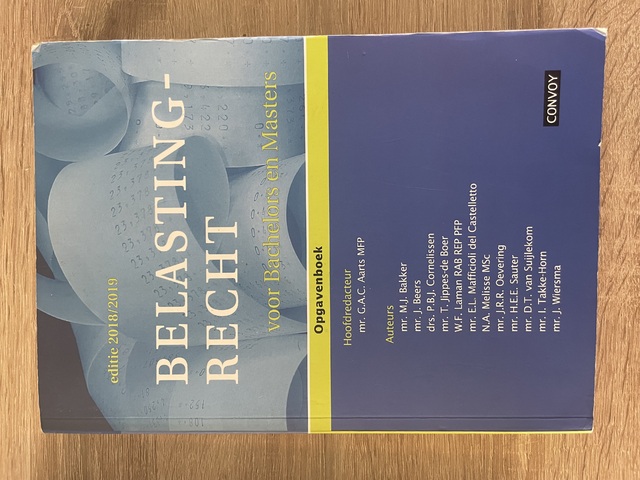 9789463171212-Belastingrecht-voor-Bachelors-en-Masters-20182019-Opgavenboek