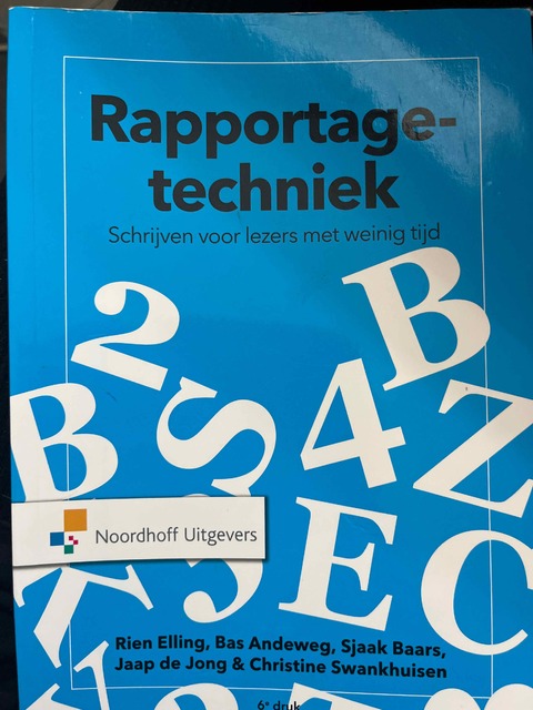 9789001881788-Rapportagetechniek