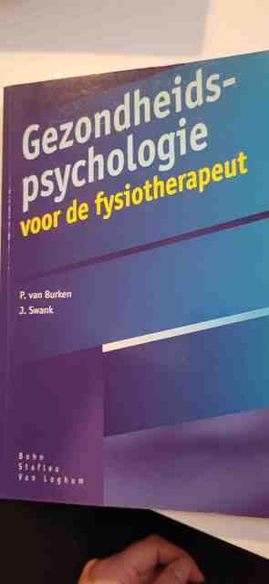 9789031330119-Gezondheidspsychologie-voor-de-fysiotherapeut