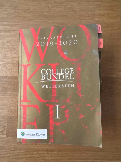 9789013151817-Wolters-Kluwer-Collegebundel-2019-2020