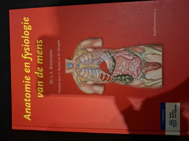 9789036813433-Anatomie-en-fysiologie-van-de-mens-kwalificatieniveau-4