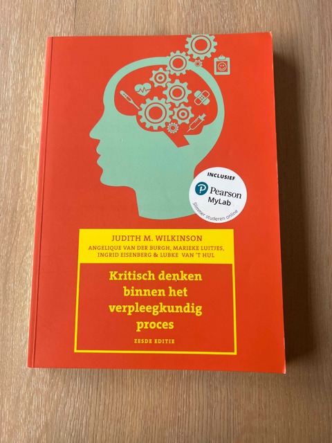 9789043037105-Kritisch-denken-binnen-het-verpleegkundig-proces-6e-editie-met-MyLab-NL-toegangscode