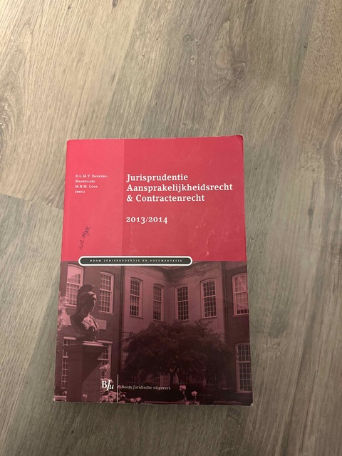 9789089748225-Jurisprudentie-aansprakelijkheidsrecht-en-contractenrecht-20132014