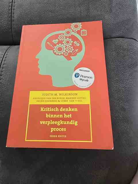 9789043037105-Kritisch-denken-binnen-het-verpleegkundig-proces-6e-editie-met-MyLab-NL-toegangscode